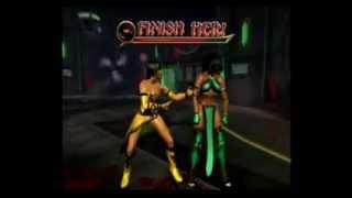 Mortal Kombat Armageddon - Jade & Tanya Finishing Each Other