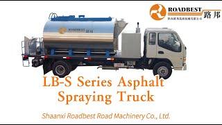 China Shaanxi Roadbest Asphalt Spray Truck