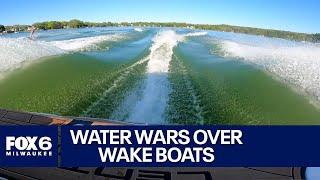 Wisconsin wake boat bans has neighbors heating up | FOX6 News Milwaukee