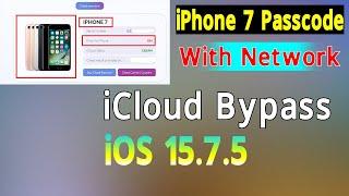 iPhone 7 iCloud Bypass Passcode iOS 15.7.5 With Network By Unlock Tool