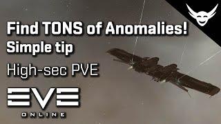 EVE Online - Simple tip to find High-sec Anomalies