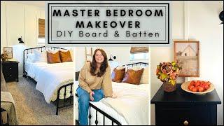 Making My Bedroom Look High End on a Budget | Master Bedroom Makeover | DIY Board and Batten