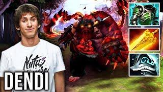 Dendi Legend - Pudge Arcana - Full TANK Build - Amazing Hooks Dota 2