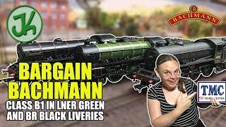 Bargain Bachmann Class B1 in LNER Green and BR Black with Late Crest   Unboxing and Review