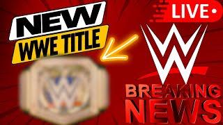 NEW WWE UNIVERSAL Championship LEAKED! NEW WWE Championship UNVEILED!