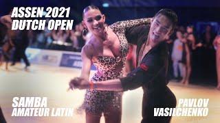 Nikita Pavlov - Anastasia Vasilchenko, RUS | 2021 Dutch Open | Assen | WDC AL Amateur LAT - QF S