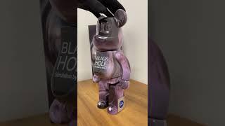 Bearbrick Black Hole 400% (28 см)  #figure #vinyl #bearbrick #bearbrick400 #фигурки #bear #toy