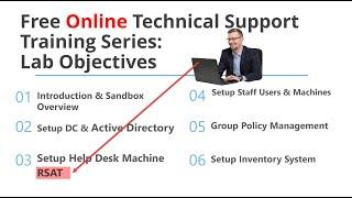 Free Online Technical Support Training Series: RSAT and lab tips