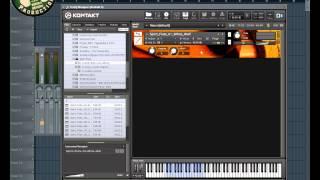 Открыть библиотеку kontakt без использования add Library