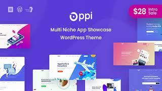 Oppi - Multi-Niche App Showcase WordPress Theme | Themeforest Website Templates and Themes