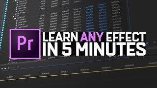 Learn ANY Effect In 5 MINUTES | Premiere Pro