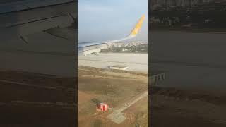 Посадка в Стамбуле. Pegasus Airlines. A321-251NX (A321NEO).Landing in Istanbul Sabiha Gökçen SAW.