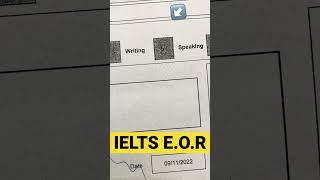 IELTS EOR Success Rate 2023 | EOR IELTS Results | #ielts