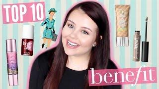 TOP 10 PRODUCTS FROM BENEFIT! | SariReanna