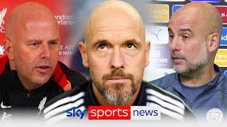 "It's a big disappointment!" | Premier League managers share sympathy for Erik ten Hag