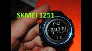 Обзор ЧАСЫ  Skmei 1251 НАСТРОЙКА