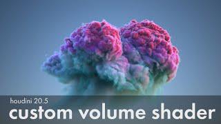 Houdini 20.5 - custom volume shader