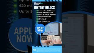 UP TO 85% CLTV INSTANT CASH OUT HELOC #heloc #cashout #instantheloc #instantloan #helocloan