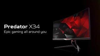 Predator X34 – epic gaming all around you