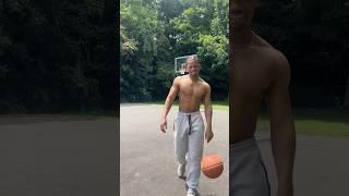 Post Workout Hoops! Who wanna play me 1 on 1?  #shorts #basketball #geno
