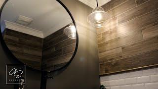 Rustic Modern Bathroom Remodel