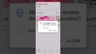 Cowafera Expo Application Ask Locations Permissions video