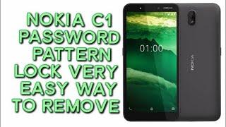 How to nokia c1 ta 1165 remove password pattern lock very easy