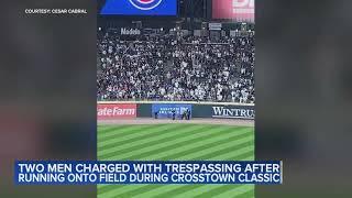 Video shows 2 Chicago men charged with trespassing onto Guaranteed Rate Field