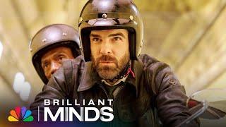 Dr. Wolf Breaks a Patient out of the Hospital in Daring Escape | Brilliant Minds | NBC