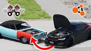 This is How you Engine Swap (AutomationBeamNG)