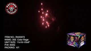 Color Rage by Raccoon Fireworks RA53072