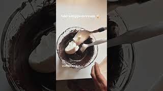 Chocolate Moose Topping  #food #cheesecake #howtomakechocola #cooking #recipe #howtomakecakecreama