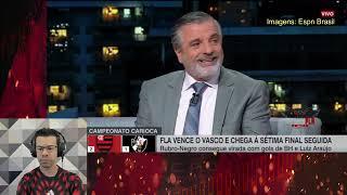 JORNALISTA VASCAÍNO "PERDEU A PACIÊNCIA" FLAMENGO ESTÁ EM...    FLAMENGO 2x1 VASCO