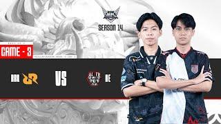 [Game - 3] RRQ HOSHI vs ALTER EGO ESPORTS | MPL ID S14