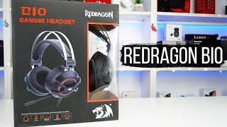 Огляд Redragon Bio - Ігрові навушники з вібрацією.