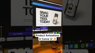 Product Animations in Canva with Video Mockups