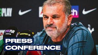 ANGE POSTECOGLOU'S FIRST PRESS CONFERENCE AT TOTTENHAM HOTSPUR!