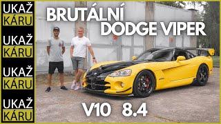 4K | NEJVĚTŠÍ MOTOR A NEJŠÍLENĚJŠÍ "Z 0 NA 50" | DODGE VIPER ACR | DESETIVÁLEC O OBJEMU 8,4 LITRU!