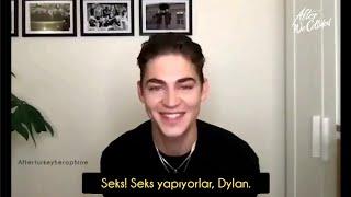 Hero Fiennes Tiffin, Josephine Langford ve Dylan Sprouse arasında komik diyalog, After 2 Türkçe