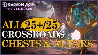 All CROSSROADS chests, altars, wolf statuettes locations - Dragon Age The Veilguard