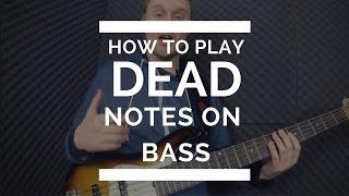 Mastering Ghost/Dead Notes on Bass Guitar: Step-by-Step Guide