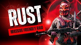 Massive Base Raid! | Rust Masti with SRten & Friends LIVE! 