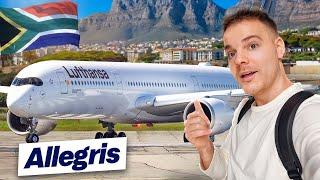 Ich fliege mit der NEUEN Lufthansa Allegris Maschine nach Südafrika 