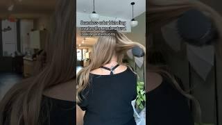 How to create invisible extensions #livedinblonde #corning #hairextensionssalon #strandssalon