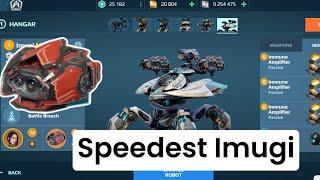 18Kill Speedest Imugi with New Drone | War Robots Gameplay