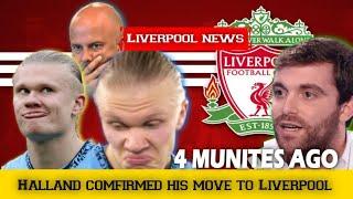 Liverpool fc today News : Erling Haaland Set to Join Liverpool in Summer Transfer