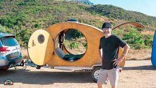 Functional DIY Teardrop Camper Built in 1 Month For $3k