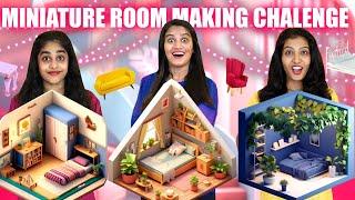 3 MINIATURE ROOM MAKING CHALLENGE  | ആരുടെ ROOM ജയിക്കും ? വാശിയേറിയ മത്സരം | PULLOTHI