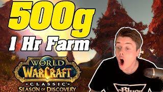 500g+ Goldfarm Season Of Discovery Phase 3 | WoW Classic