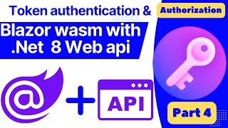 Token authentication & Authorization in Blazor & .NET web API